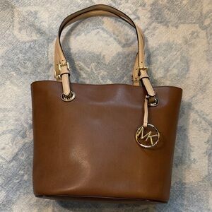Michael Kors Tan Leather Tote